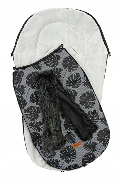 Sensillo Sac de dormit OLAF MONSTERA universal pentru cărucior și sanie 100x45cm