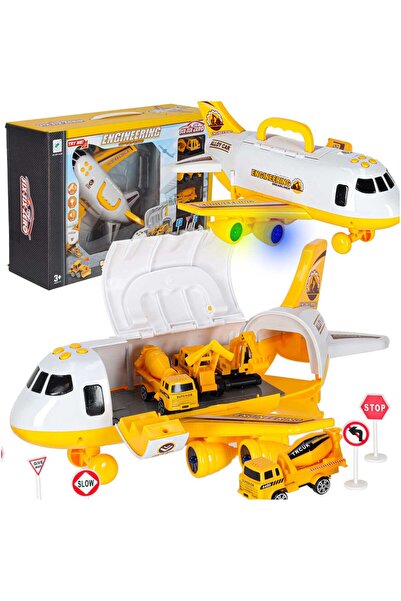 ARTEMİSPAK Transportor Pliabil cu Mașini + 3 Mașini Vehicule de Construcții c...