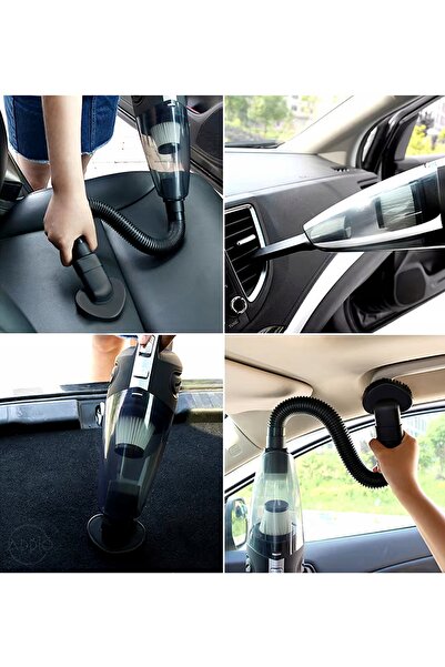 Appio Aspirator auto fără fir, puternic, portabil, USB, pentru curățare umedă...