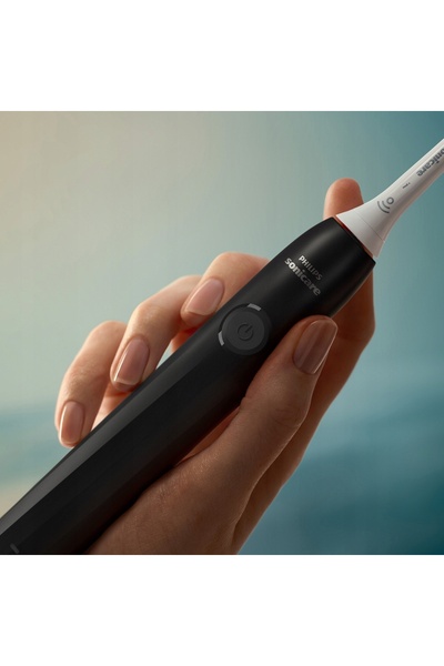 Philips Periuță de dinți sonică Sonicare 2100, husă de călătorie neagră HX402...