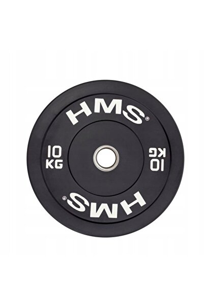 HMS Disc olimpic pentru bară, acoperit cu cauciuc, pentru fitness, 10 kg