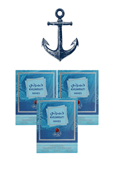 Al aqeeq 3 Pieces Khumrati Waves Perfume 100ML