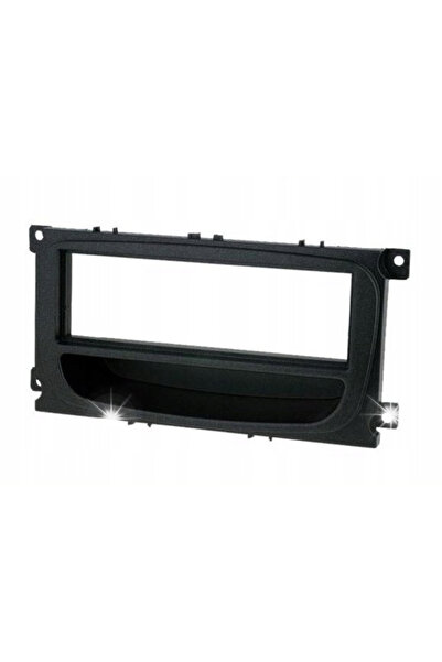 NO BRAND Ramă adaptoare cu sertar pentru instalare radio Ford din 2007 (negru)