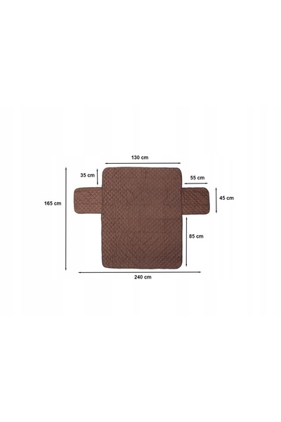 verk group HUSĂ DE CANAPEA PROTECȚIE ÎMBRĂCĂMINTE REVERSIBILĂ