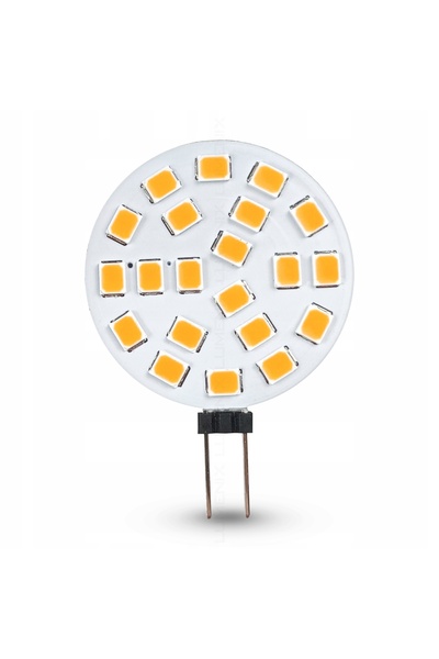 LUMENIX 10x Bec LED G4 5W 550lm Alb Neutru 12V CC Kit Becuri Mini pentru Placă