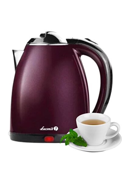 Łucznik Fierbător electric fără fir, silențios, din oțel inoxidabil, 1.8L, 1800W