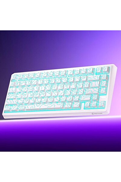 DuneVoyager N75 75% Mechanical Keyboard with Triple-Mode Pads, 5-Layer Pads, ...