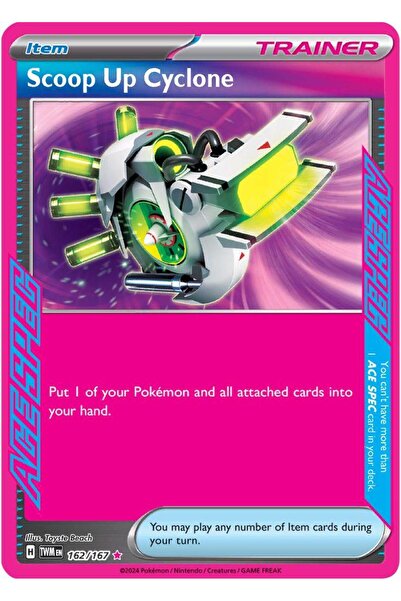 Pokemon Scoop up Cyclone # 162 Twilight Masquerade Original Card