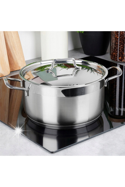 ARTEMİSPAK Oală Orion Anett cu capac din oțel inoxidabil 22 cm 4,3L Premium