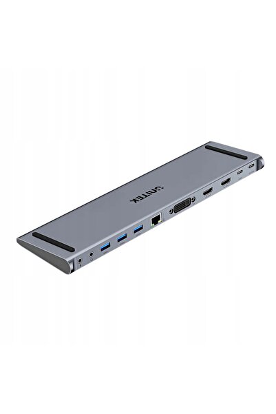 Unitek Stație de andocare USB-C cu DisplayLink 4K |   430Hz |   5Gbps |   PD ...