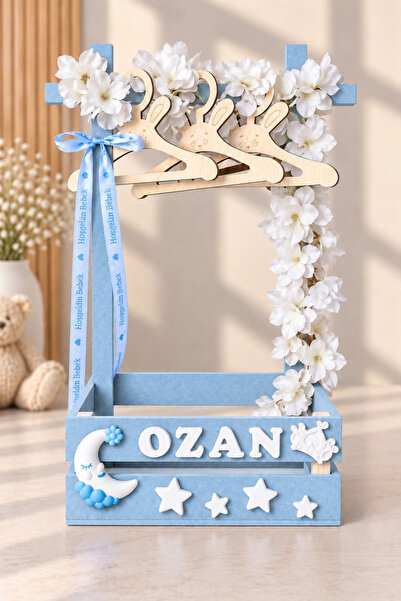 Kişiye Özel İsimli Bebek Hediyelik | Bebek Hediye Sepeti | Teyze Sepeti | Hala Sepeti | Babyshower Hediyesi | Kırk Uçurma Sepeti | Kırk Uçurma Sepeti
