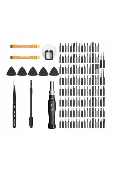 Jakemy JM-8183 set de șurubelnițe de precizie 145 în 1 cu accesorii