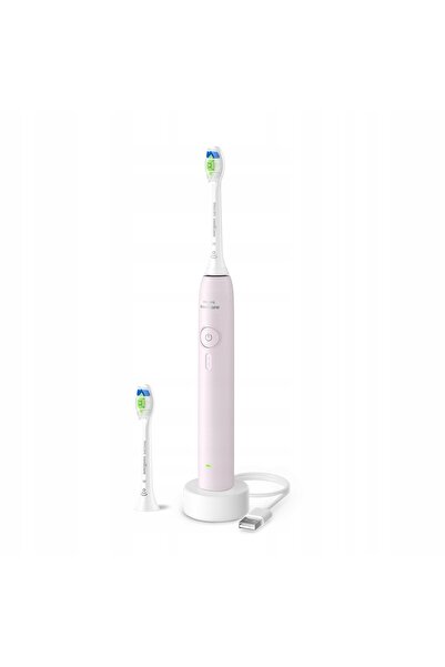 Philips Periuță de dinți sonică Sonicare 3100 roz deschis 2 capete HX4032/03
