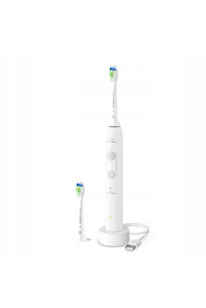 Philips Periuță de dinți sonică Sonicare 4100 albă 2 capete HX4042/41