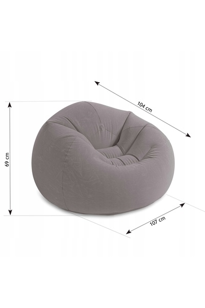 Intex FOTOLIU GONFLABIL DIN CATIFEA, PUF 68579