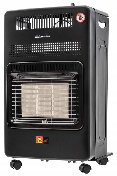 Riwall Încălzitor pe gaz Piecyk 4200W pentru butelie de gaz Pow. Încălzire 60...