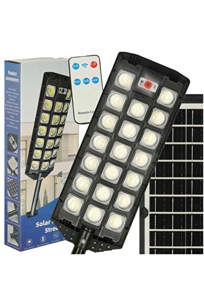 Ikonka Lampă solară LED de exterior, felinar cu halogen