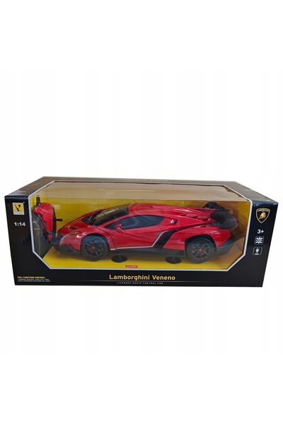 COİLTEK Mașină cu telecomandă Auto RC Lamborghini 1:14 Roșu COIL