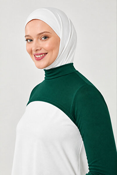 Melodi Scarf ملابس نسائية محتشمة بياقة عالية وأكمام طويلة، بياقة قائمة وتصميم...