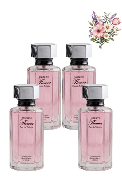 trı 4 Pieces Madame Flower Perfume 100ML