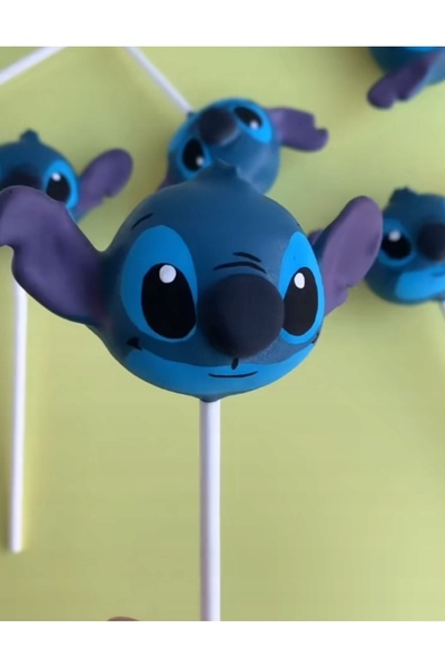 Pangea Aparat de făcut cake pops GOFROWNICA LILO ȘI STITCH pentru copii, bețe...