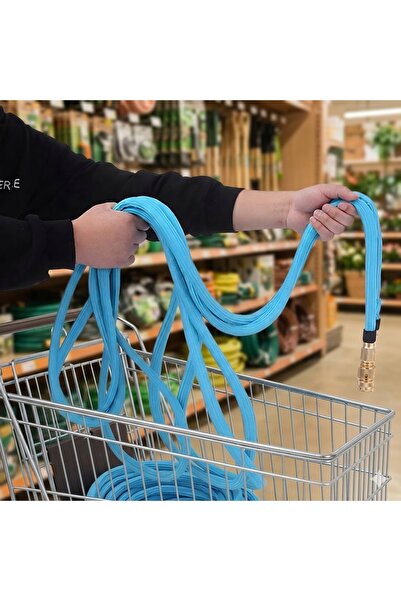 Real Garden Furtun de grădină extensibil, furtun de apă pentru grădină 13.6-3...