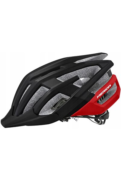 Merida Cască de ciclism BUZZ negru roșu M 54-58cm