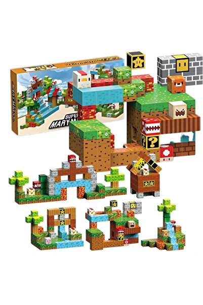 NO BRAND CUBURI MAGNETICE 100 BUCĂȚI, set educativ de construcție XLL 3D