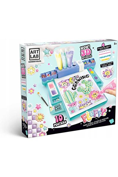 Canal Toys ART LAB Studio Set creativ de vopsele și accesorii cu gel 3D pufos