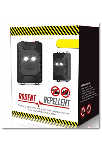 NO BRAND Repelent LED pentru rozătoare auto KUN, alimentat cu 3 porturi USB, ...