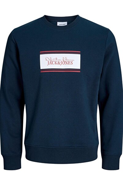 Jack & Jones Jjbuster Men's Crew Neck Sweatshirt Casual Comfortable