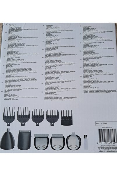 MEXX Set de îngrijire 5 în 1 multifuncțional fără fir