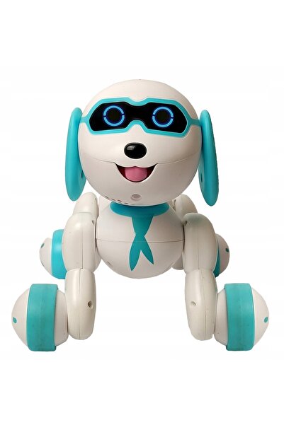 HH Poland ROBOPIECE CÂINE ROBOT TELECOMANDAT FAFIK VORBEȘTE CÂNTĂ PL 3+