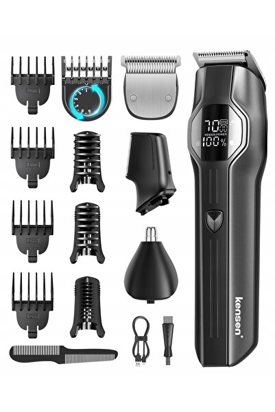Kensen GT-2200 Trimmer de barbă și păr corporal rezistent la apă 12 în 1