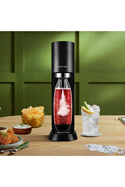 sodastream Saturator pentru apă carbogazoasă mix negru + cartuș CO2 + sticlă ...