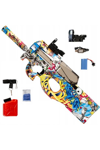 For Fun Pistol cu geluri, gloanțe cu gel de apă, pușcă, automat, mare, sigur