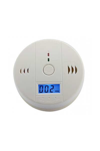 NO BRAND 2026 DETECTOR DE MONOXID DE CARBON CU SENZOR DE GAZ, AFIȘAJ LCD, FĂR...