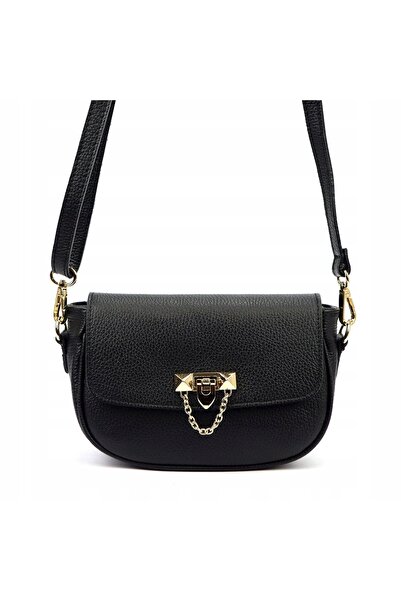Vera Pelle LUKA DOLLARO geantă de damă din piele, elegantă, tip crossbody, ne...