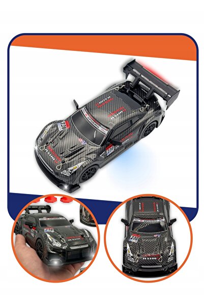 NO BRAND Mașină de drift RC cu telecomandă 4x4, cu LED-uri, tracțiune integrală