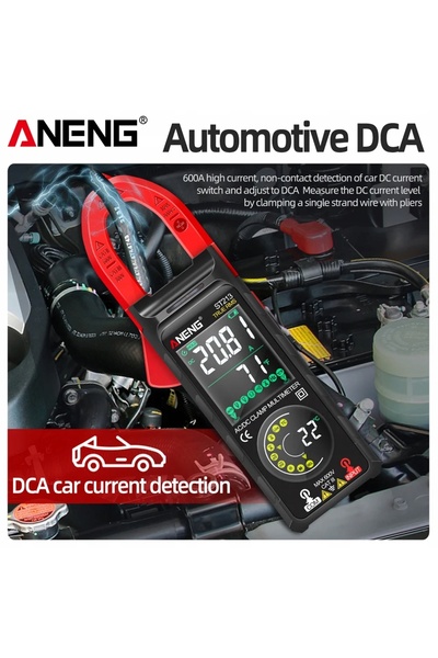 ANENG ST213 400A Clește ampermetric True RMS AC DC 600V NCV Temperatură