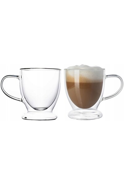 Bajkowy Kuferek 2x CANĂ TERMICĂ CAFEA CEAI 250ml + LINGURĂ