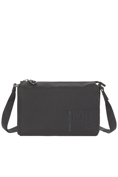 Mandarina Duck Υφασμάτινη Γυναικεία Τσάντα Χιαστί Μαύρη P10QMT32-651