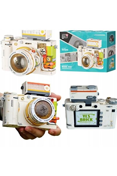 Martius Blocuri de construcție Cameră foto în stil retro Creator Blocks 556 El