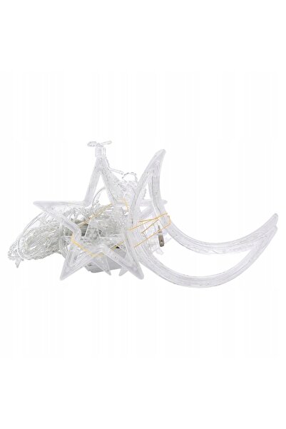 NO BRAND Perdea luminoasă de Crăciun pentru fereastră, cu 138 LED-uri, 2,5M, ...