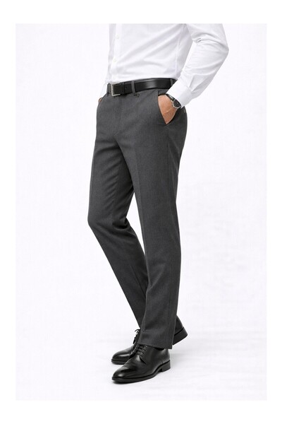 gambia outdoors Classic fit lycra men's fabric trousers