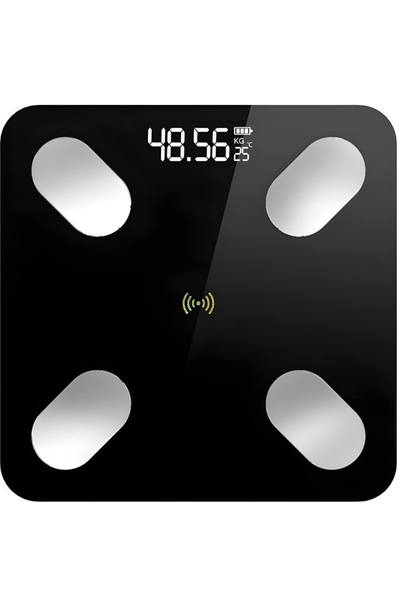 Ruhhy Cântar de baie INTELIGENT ANALITIC 180 kg LCD Bluetooth SMART FIT