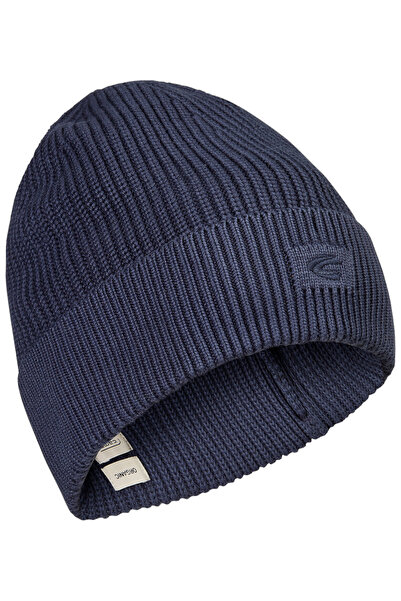 Camel Active Σκούφος Ουνισέξ Πλεκτός σε Μπλε χρώμα 406470-2M47-47
