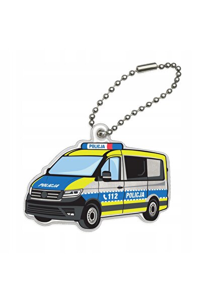 LUMİNAOİL BRĂȚARĂ REFLECTORIZANTĂ CU MOTIV DE MAȘINĂ DE POLIȚIE, MAȘINĂ DE PA...