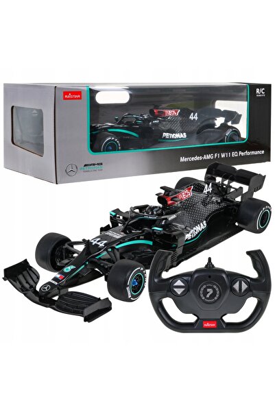 Rastar Mașină cu telecomandă Mercedes F1 R/C 1:18 cu pilot automat