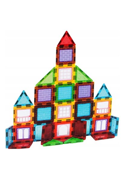 NO BRAND SET DE BLOCURI MAGNETICE MARI DE CONSTRUCȚIE, PLĂCI MAGNETICE 3D, 70...